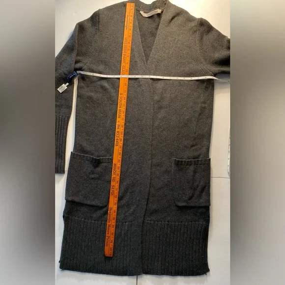 Athleta  Passage Open front cardigan  Gray  Large NWOT - Picture 3 of 13
